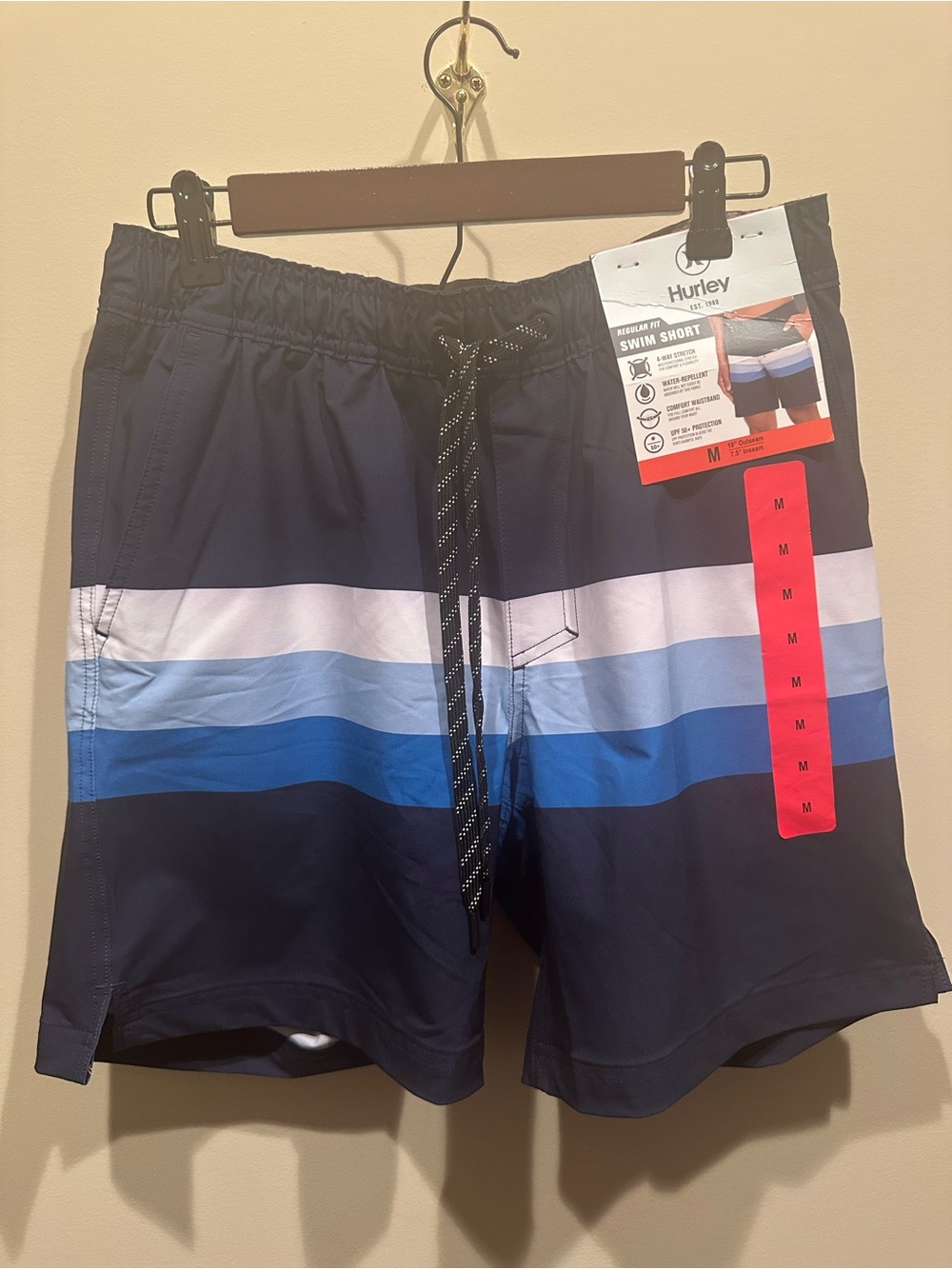 NWT Men’s Hurley Swim Trunks